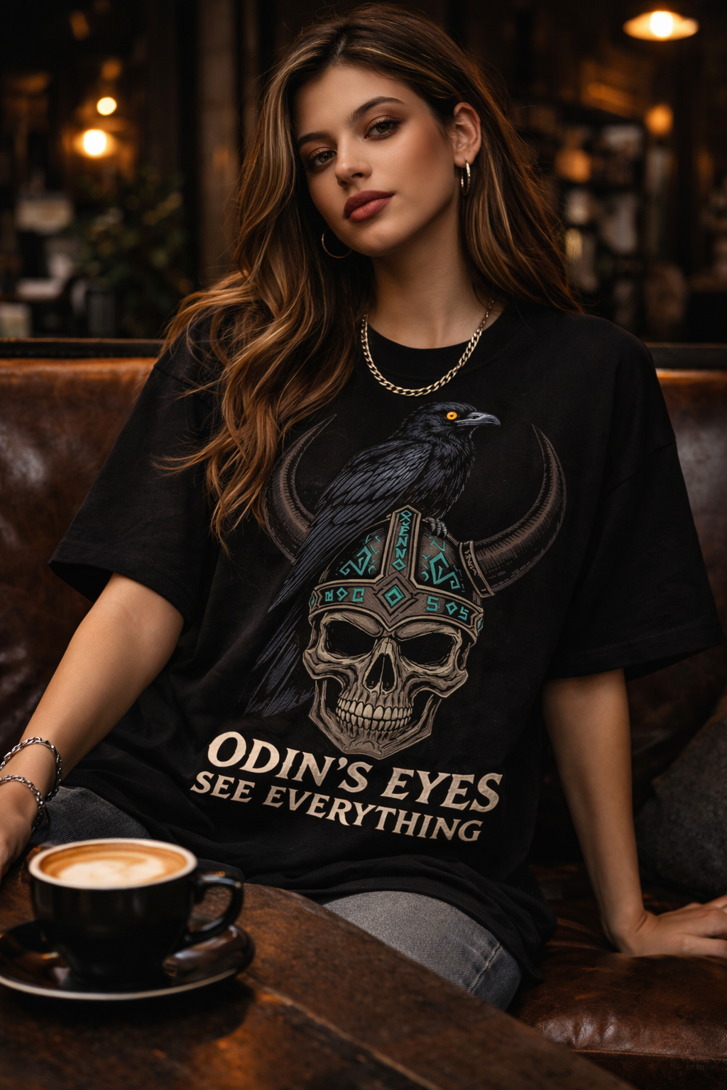 Animal × Viking T-Shirt | Norse Mythology Dark Graphic Tee