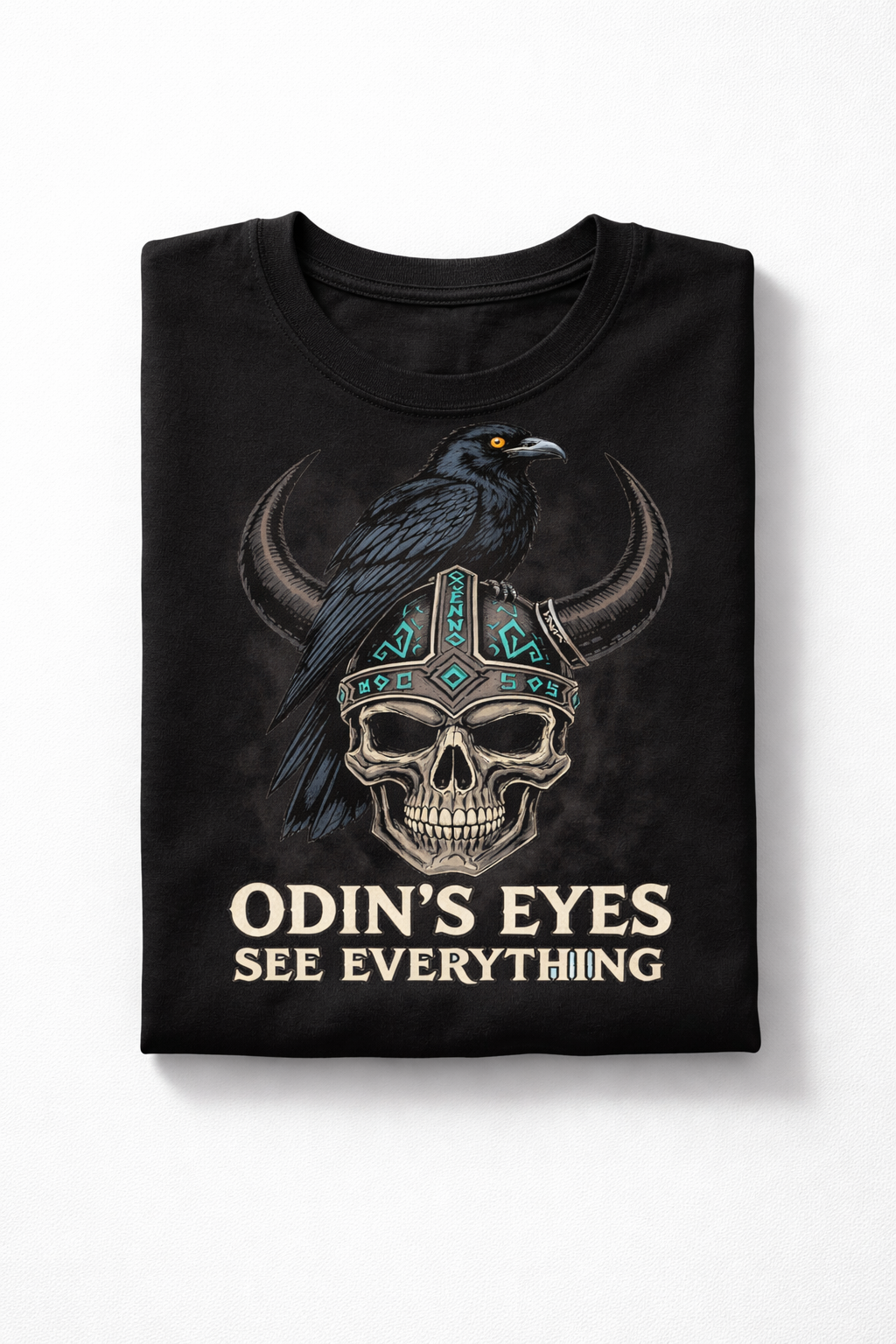 Animal × Viking T-Shirt | Norse Mythology Dark Graphic Tee