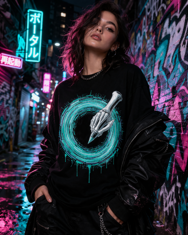 Graffiti Marker Portal Urban Streetwear T-Shirt